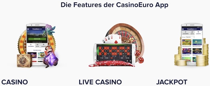 CasinoEuro App für Mobiles