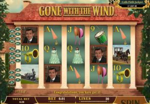 Gone with the Wind Slotmachine