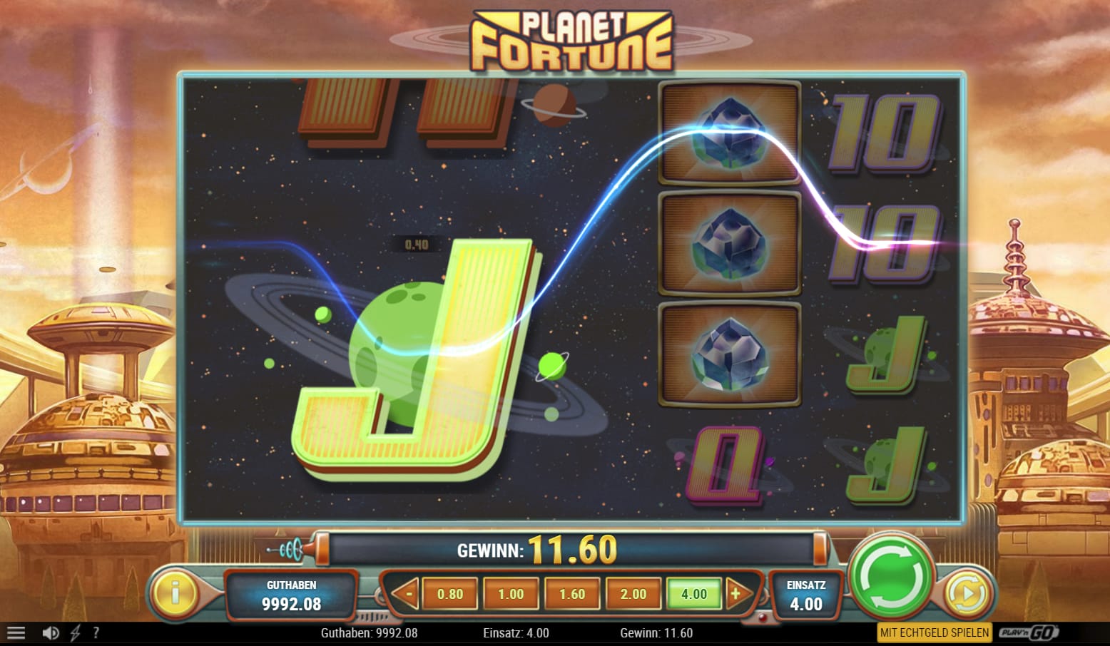 Planet Fortune – jetzt neu im Casino Club spielen