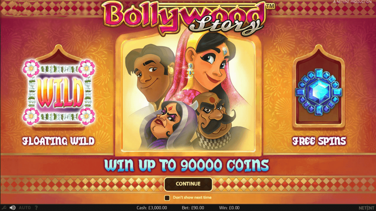 Bollywood Story – brandneuer NetEnt Slot im NetBet Casino