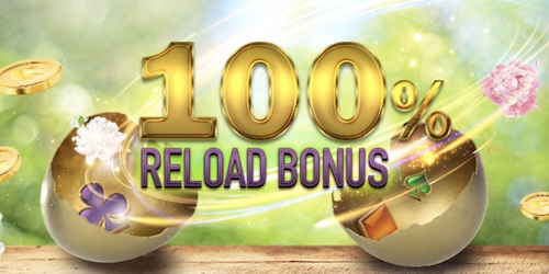 CasinoClub mit 100 % Reload-Bonus und bis zu 100 Freispiele
