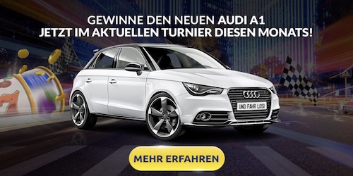 Ab sofort Audi A1 gewinnen im DrückGlück Casino