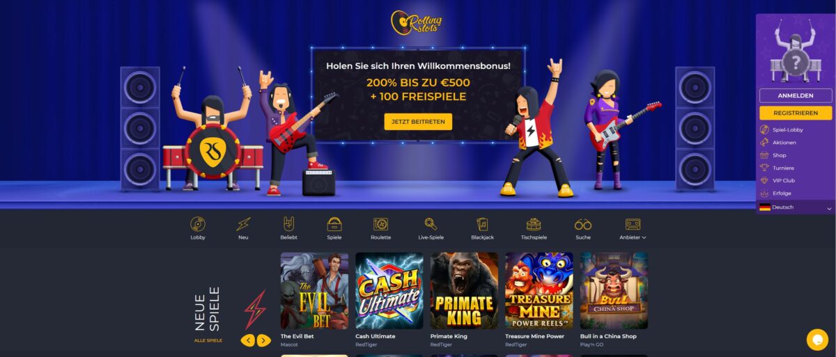 rolling slots casino